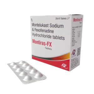 Fexofenadine 120mg and Montelukast 10mg Tablets Manufacturer