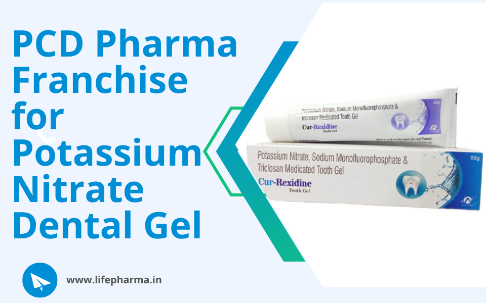 PCD Pharma Franchise for Potassium Nitrate Dental Gel | Cur-Rexidine Gel